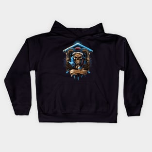 The Shrine of Krampus Kids Hoodie